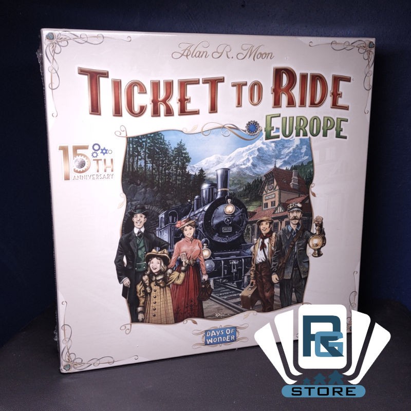 Ticket To Ride Europe 15th Aniversario