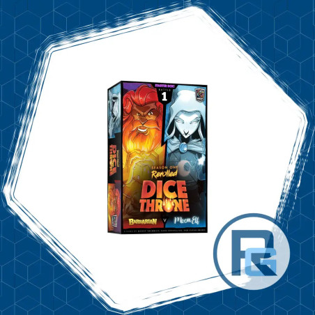 Dice Throne: Barbaro vs Elfa lunar