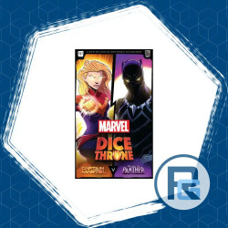 Marvel Dice Throne 2-Hero Box (Captain Marvel, Black Panther) Ingles