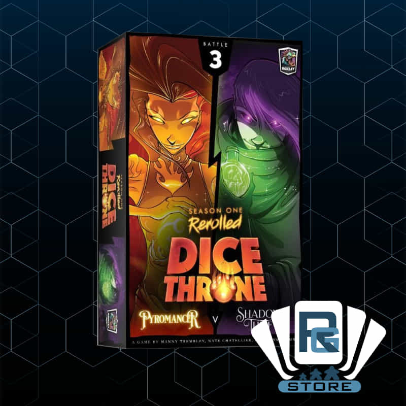 Dice Throne: Piromante vs Ladrón Sombrío